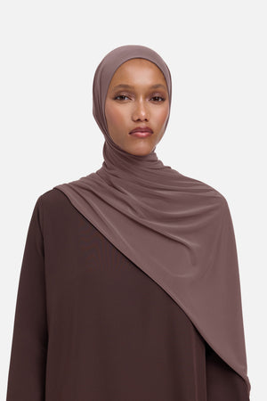Foulard breathable jersey raisin rouge Mayara