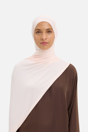 Foulard breathable jersey meringue Mayara