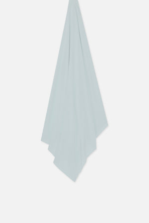 Foulard premium jersey nuage cendré Mayara à plat