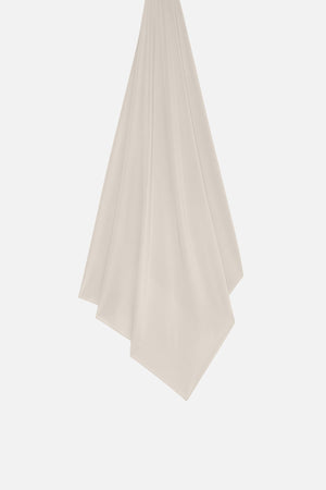 Foulard premium jersey os poussiéreux Mayara à plat