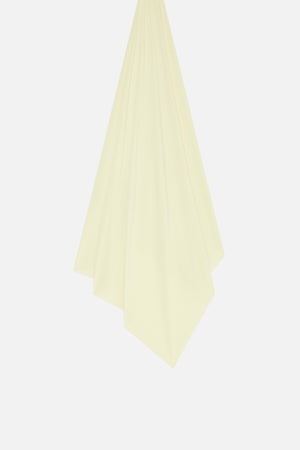 Foulard premium jersey mousse clair Mayara à plat