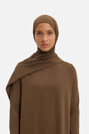 Foulard de bain terre sombre Mayara