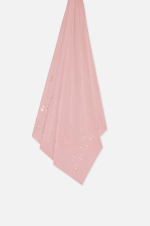 Foulard L'Unique breathable jersey baie claire Mayara à plat
