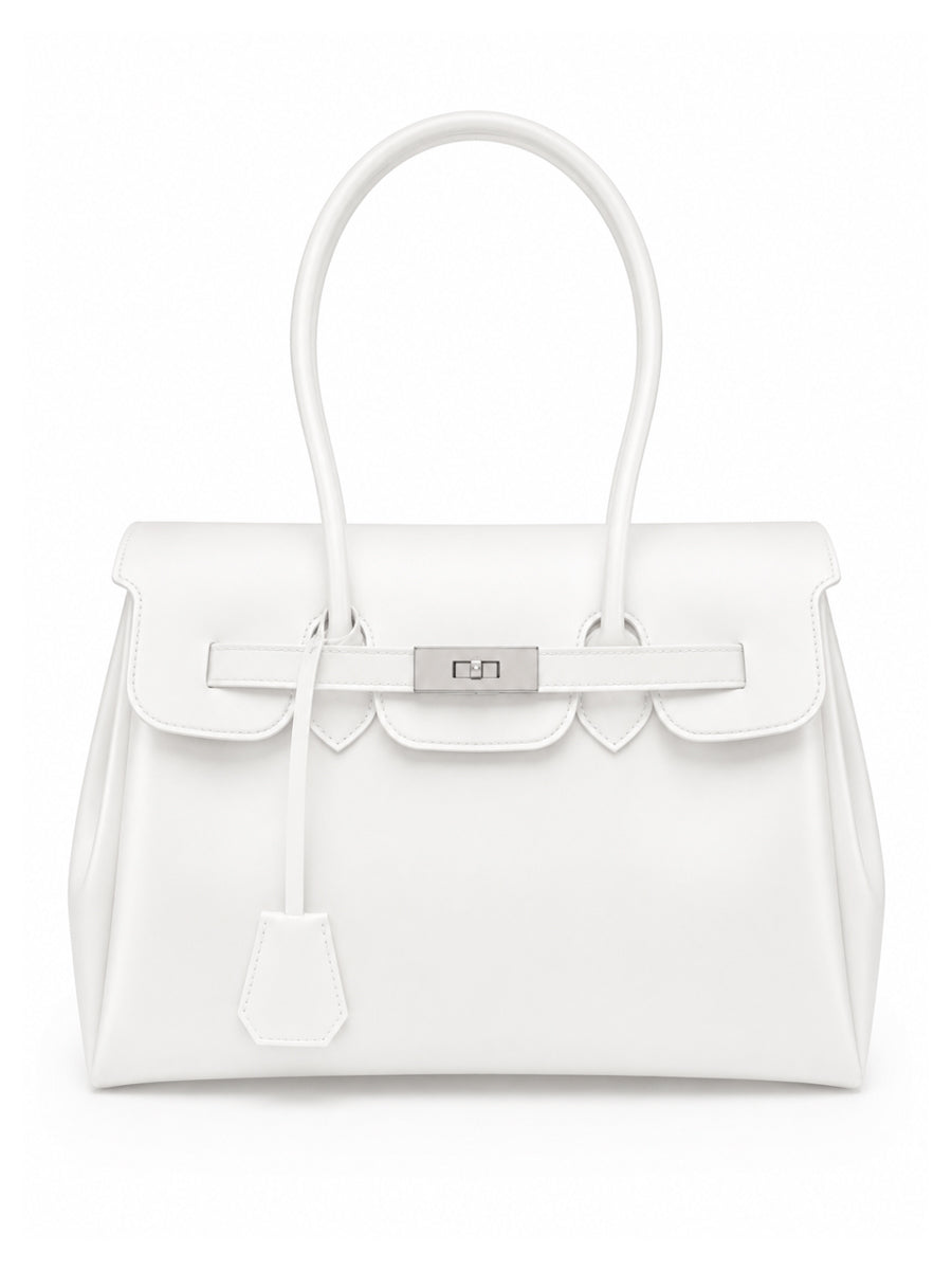 Frosted Snow White Translucent TPU Jelly Bag 35cm