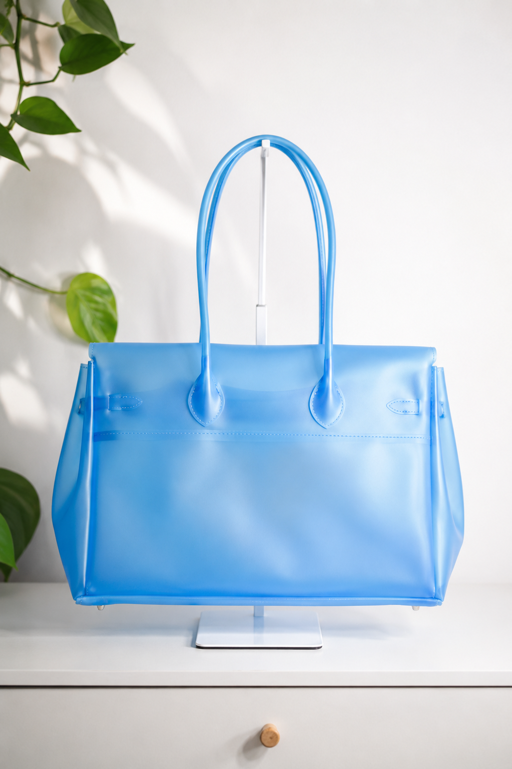 Matte Ocean Clear TPU Jelly Bag 35cm