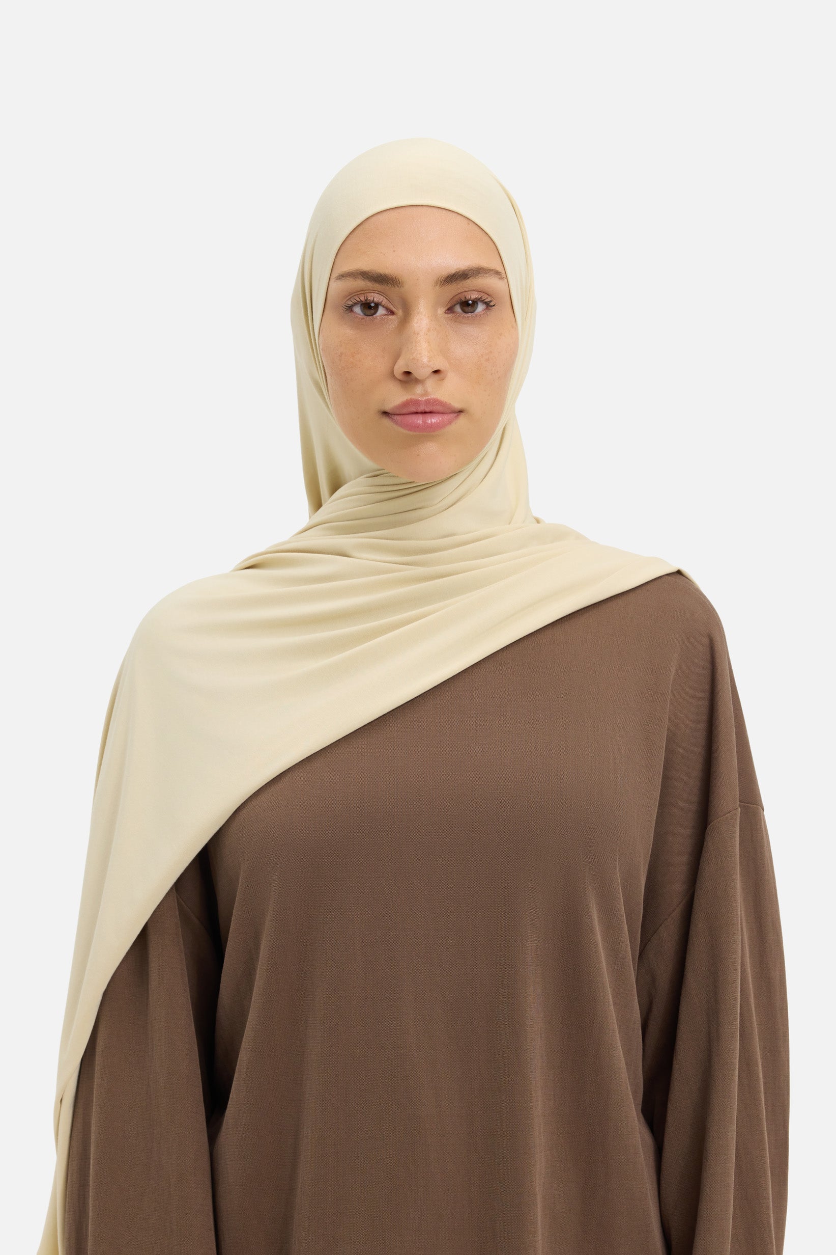 Foulard Jersey de Bambou – Brun Riz | Mayara