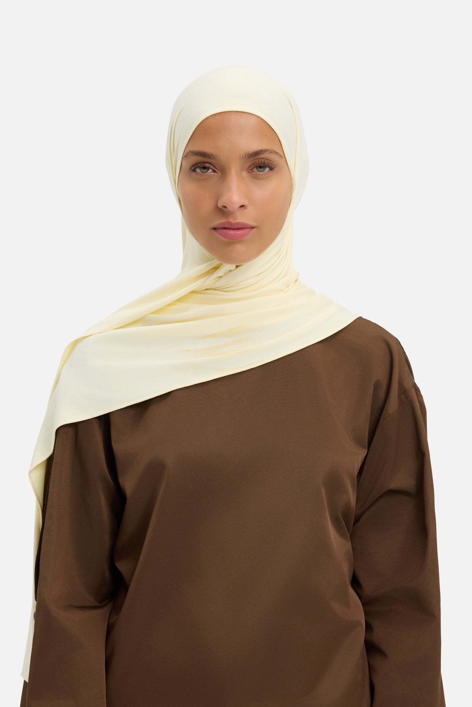 Foulard Jersey de Bambou – Crème Beurrée | Mayara