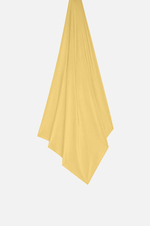 Foulard jersey bambou toast Mayara à plat