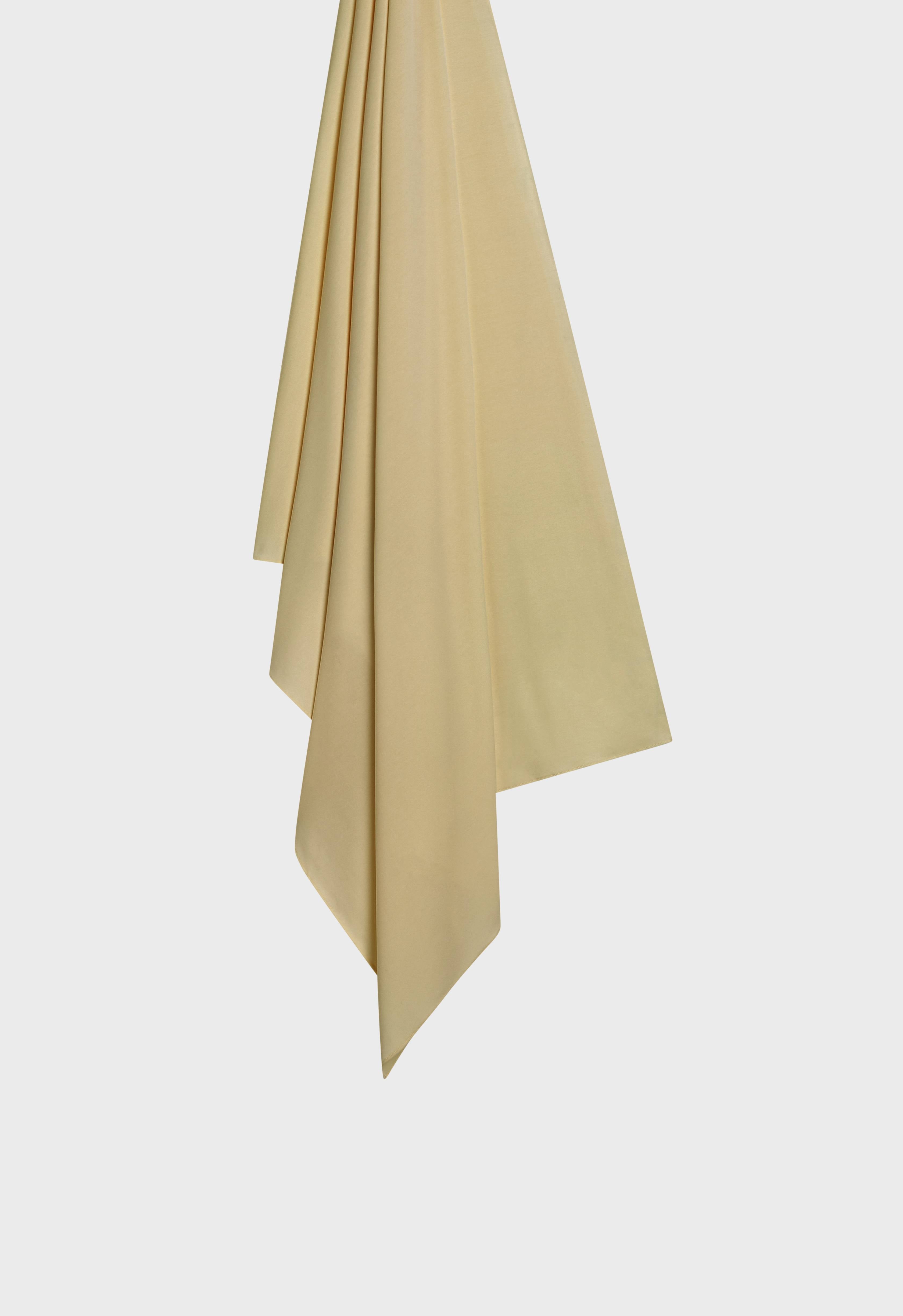 Foulard breathable jersey mousse foncé Mayara à plat