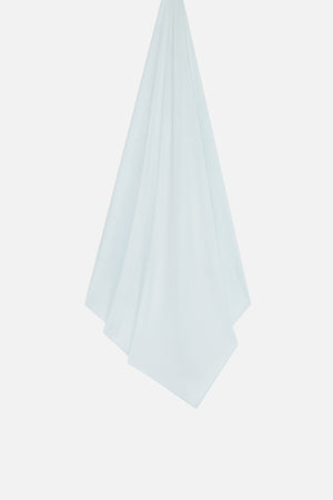Foulard breathable jersey gris givré Mayara à plat
