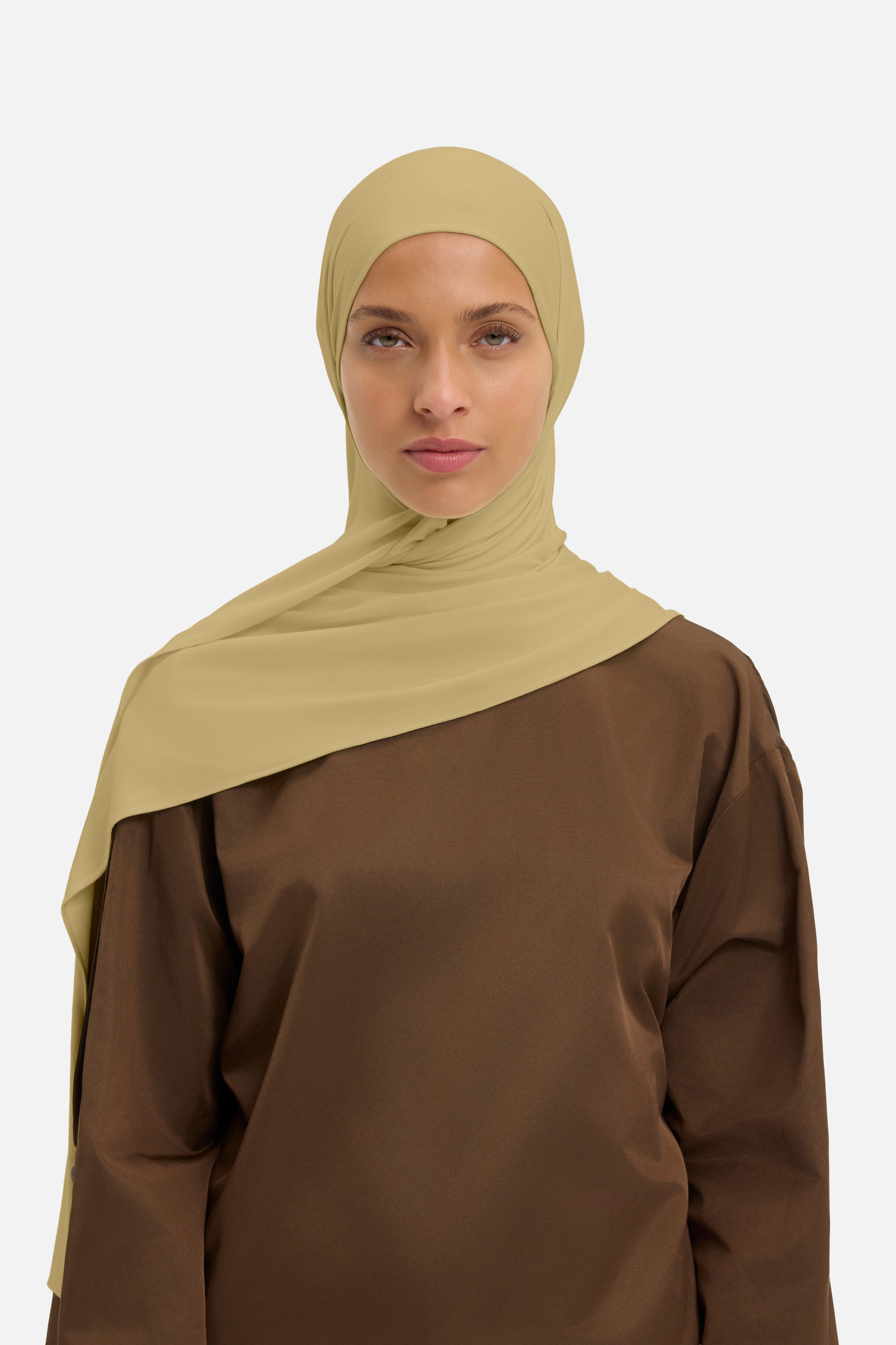 Foulard breathable jersey basilic Mayara