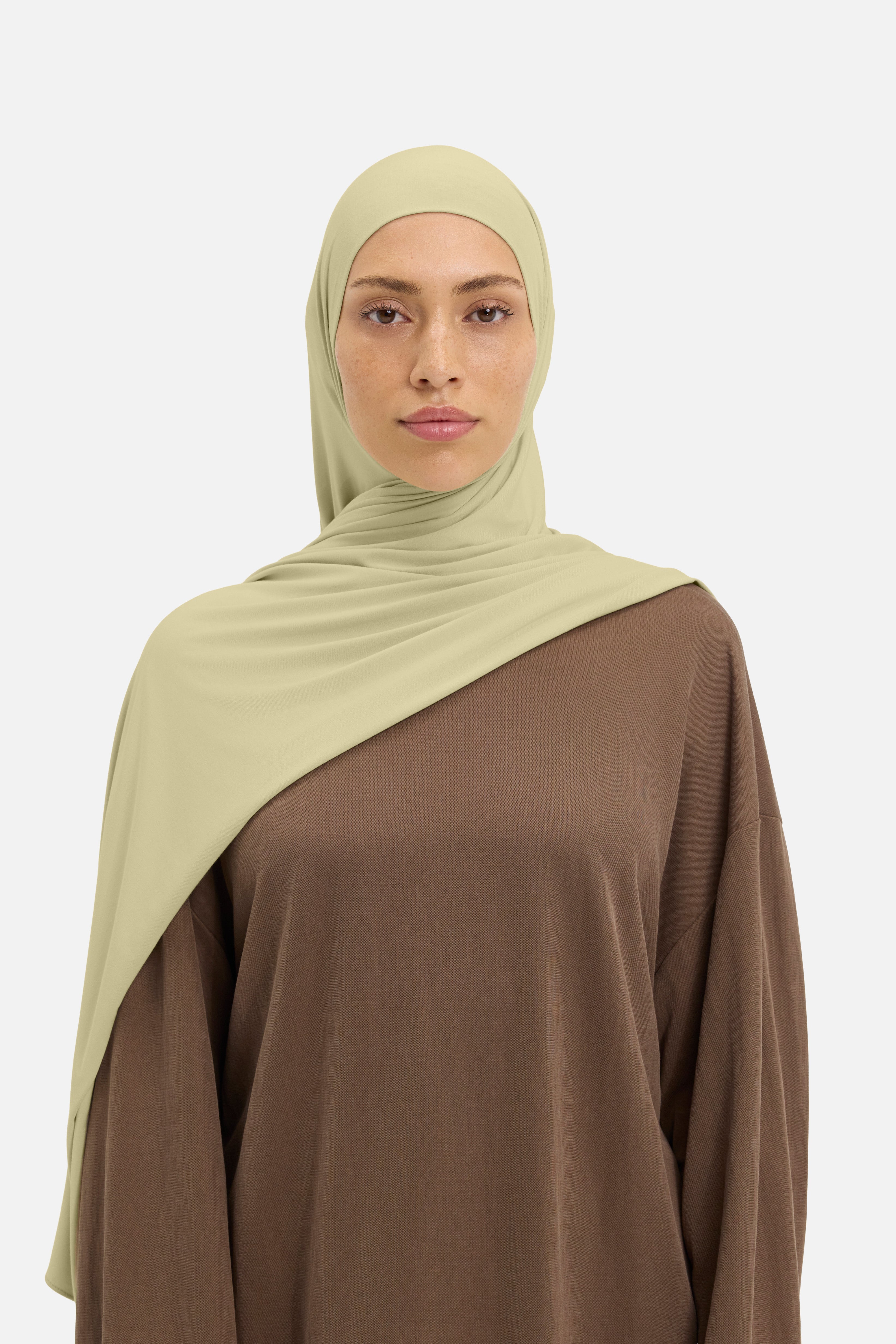Foulard breathable jersey vert melon Mayara