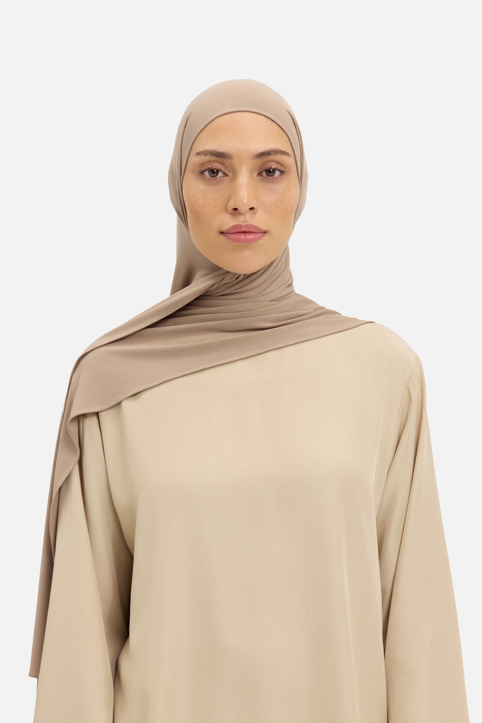 Breathable Jersey Scarf | Khaki