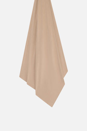 Foulard breathable jersey kaki Mayara à plat