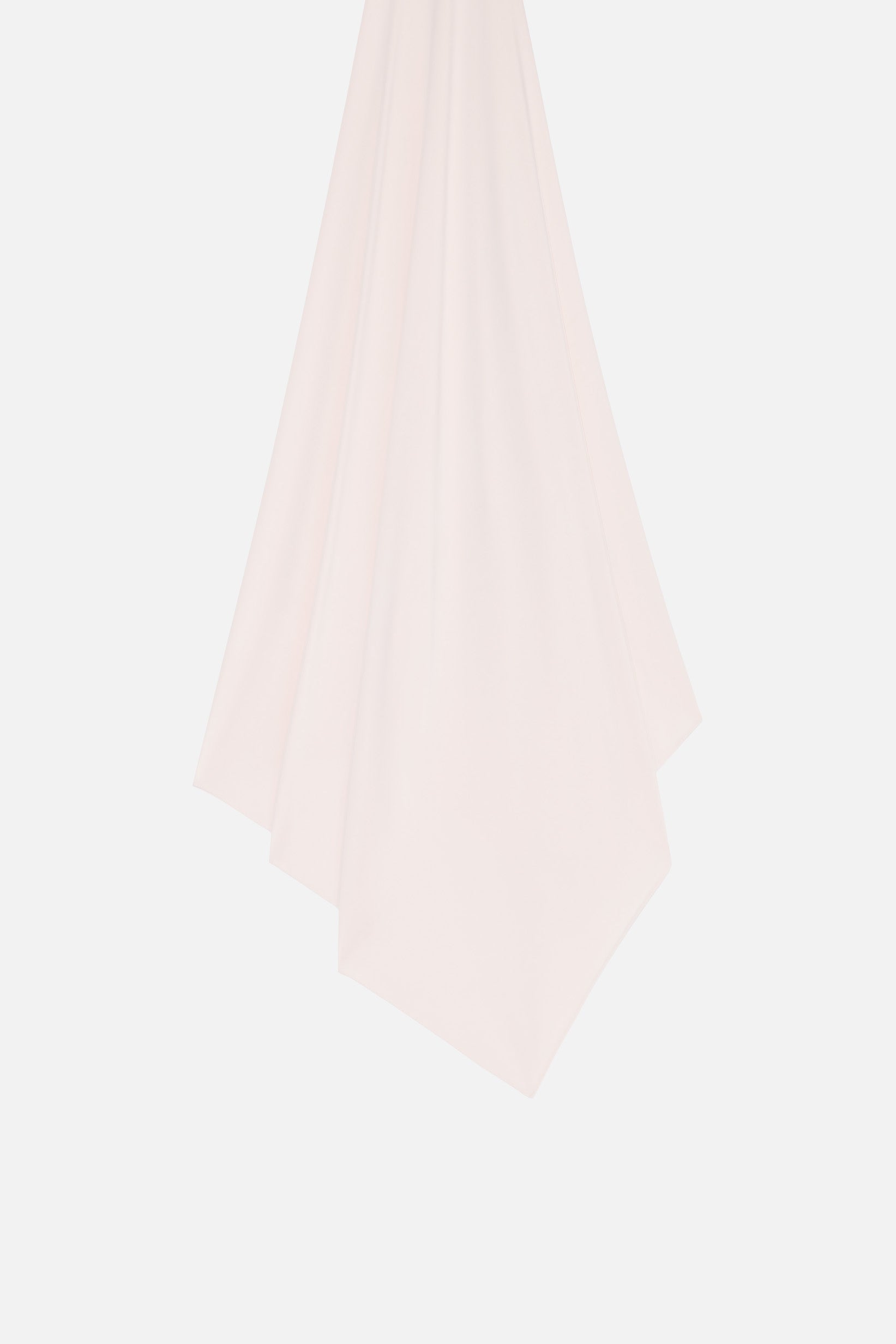 Foulard breathable jersey meringue Mayara à plat