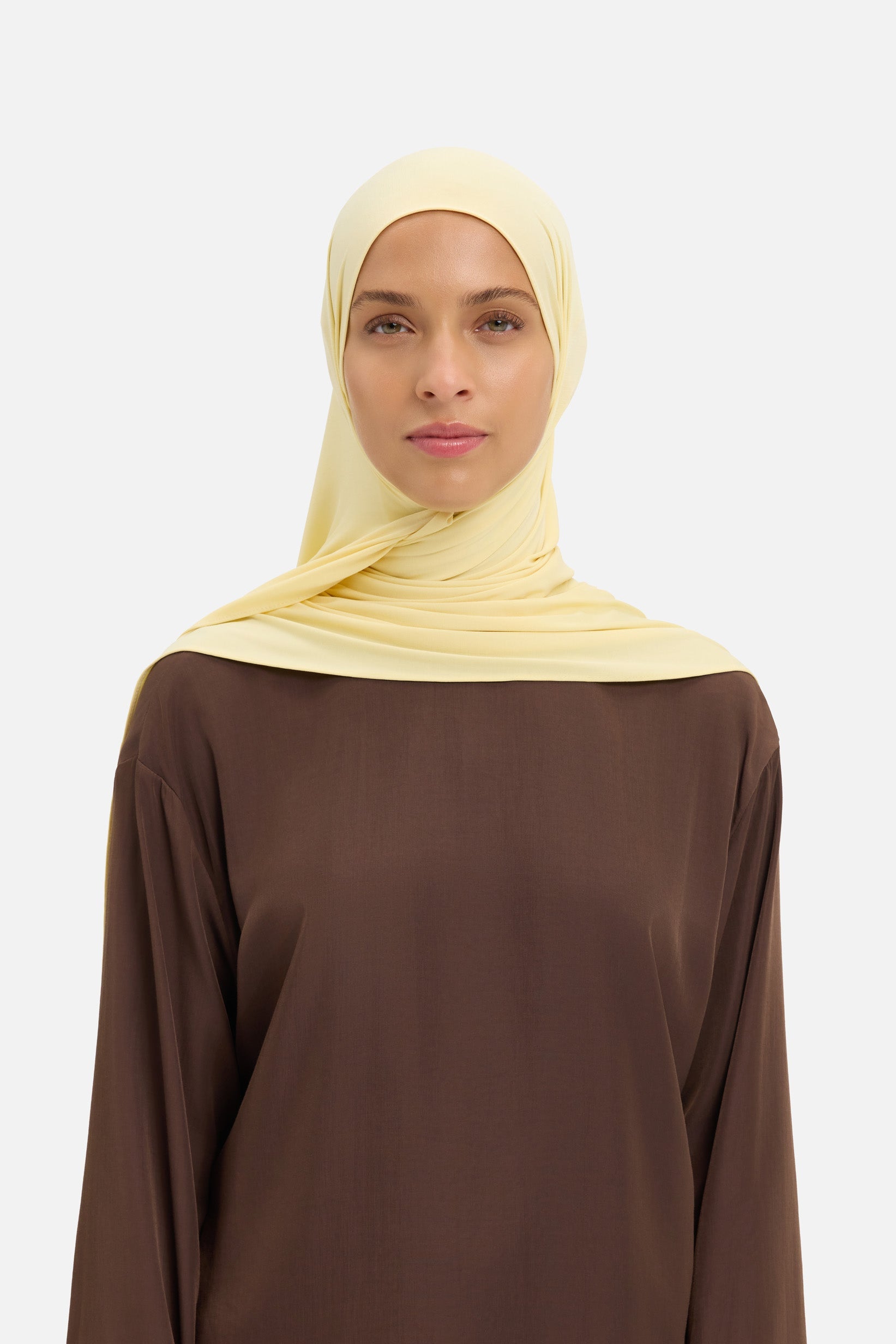 Breathable Jersey Scarf | White Honey
