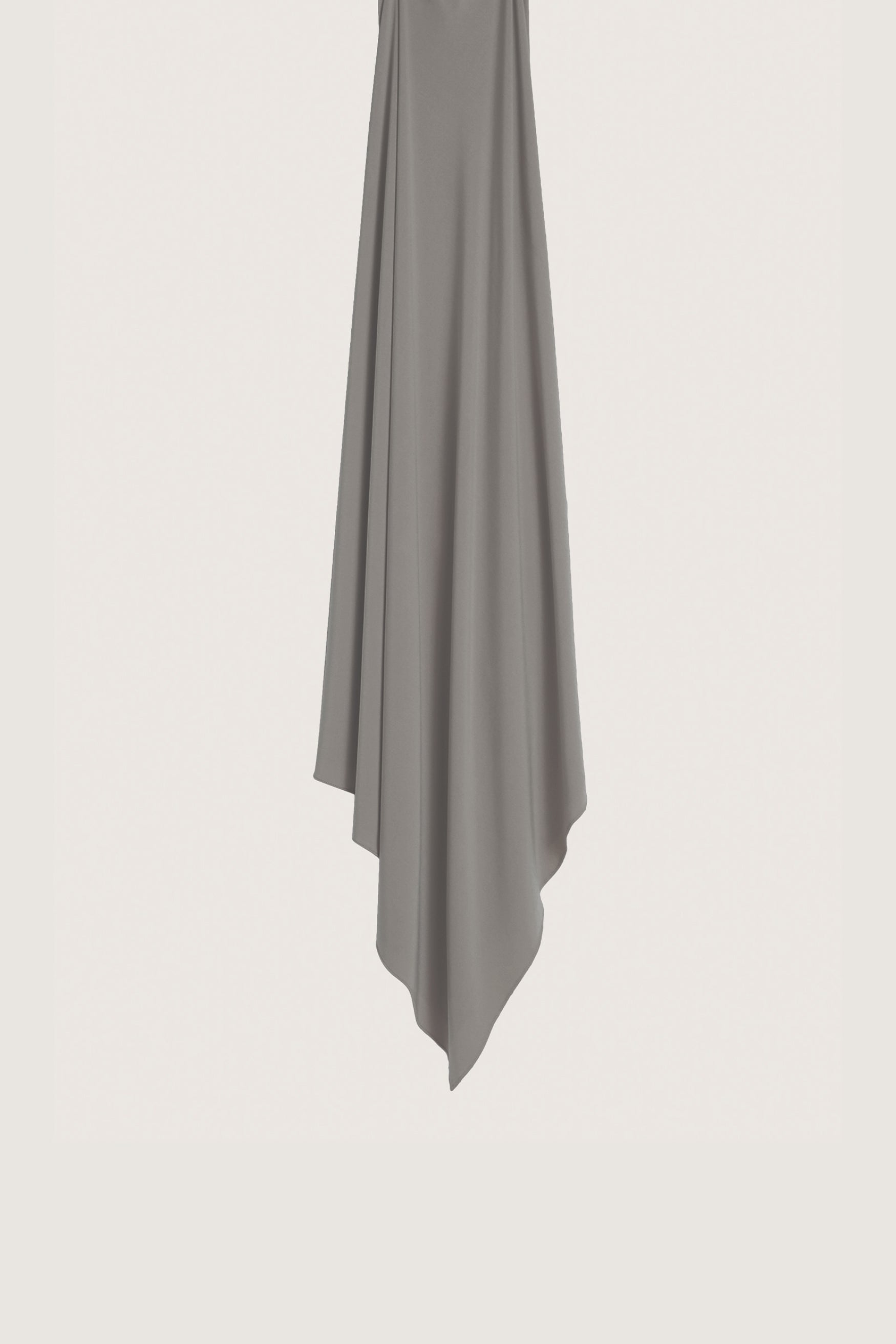 Foulard breathable jersey gris carbone Mayara