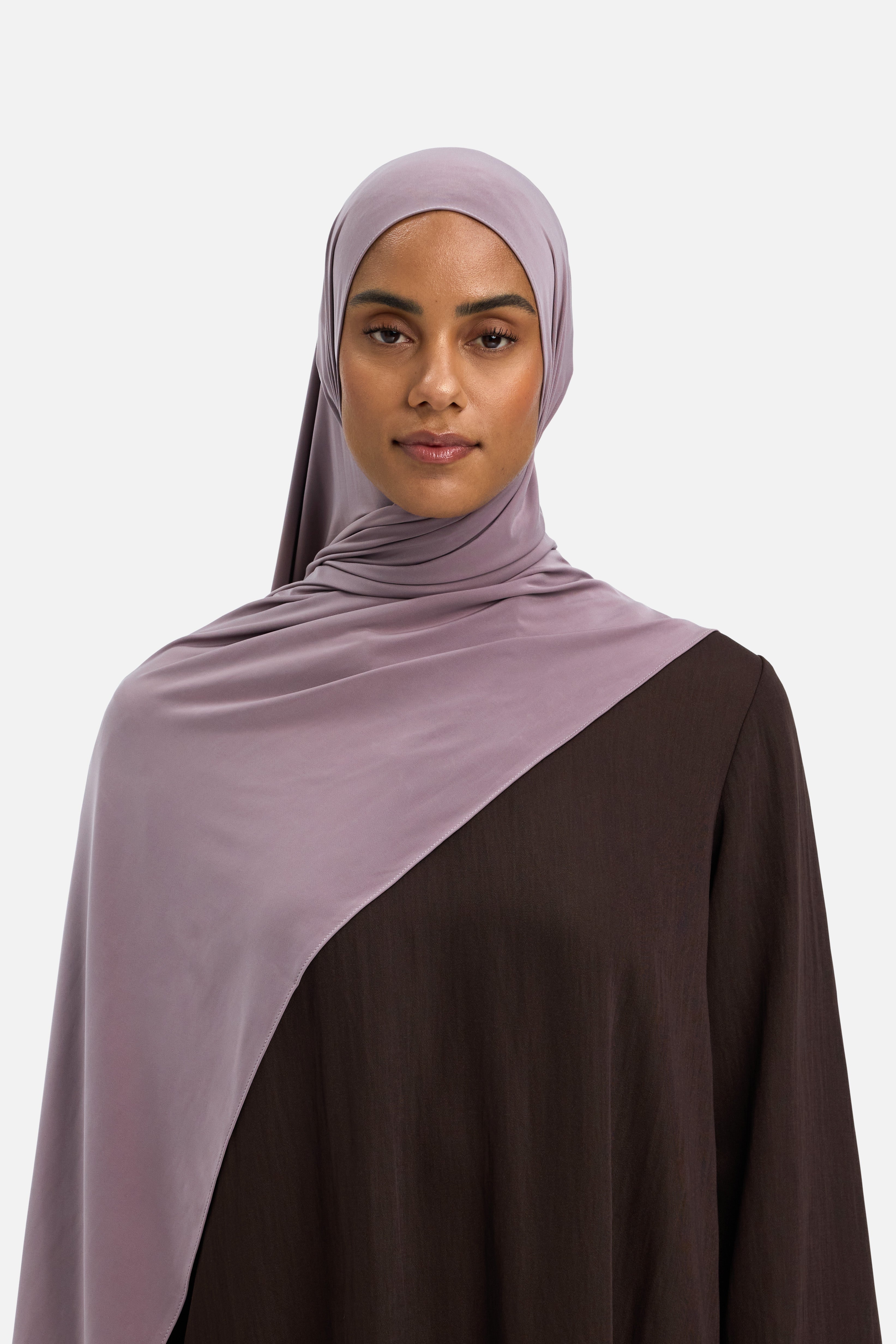 Liquid Jersey Scarf | Dark Lavender
