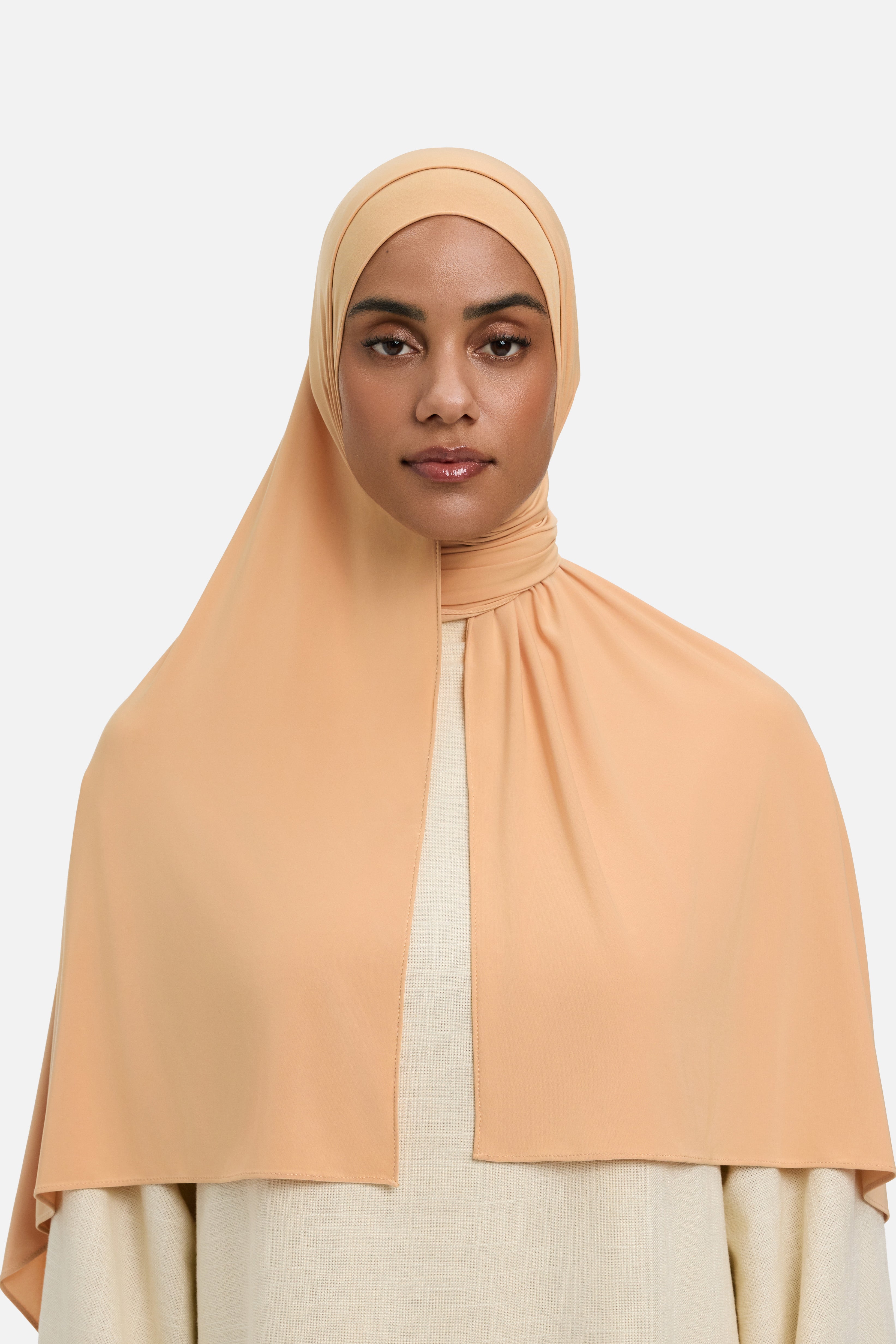 Liquid Jersey Scarf | Soft Biscotti