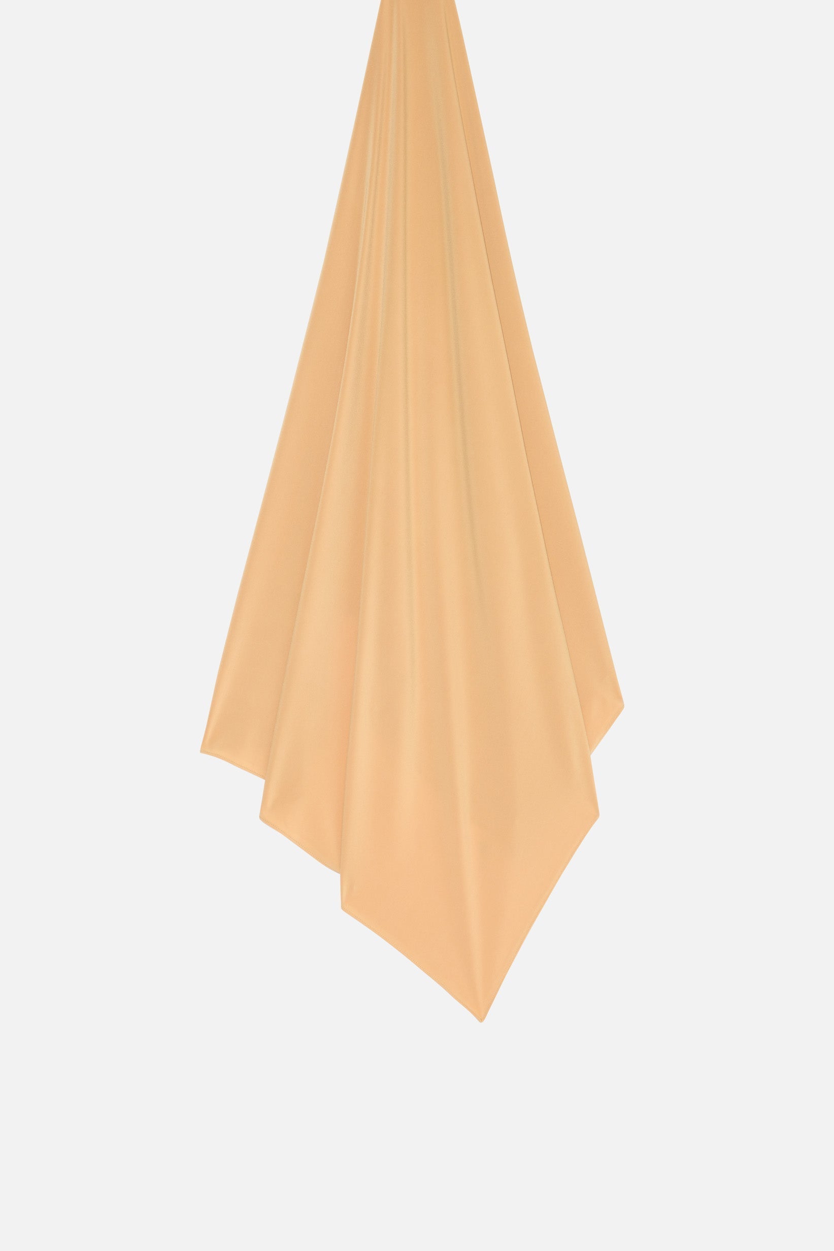 Foulard premium jersey biscuit doux Mayara à plat