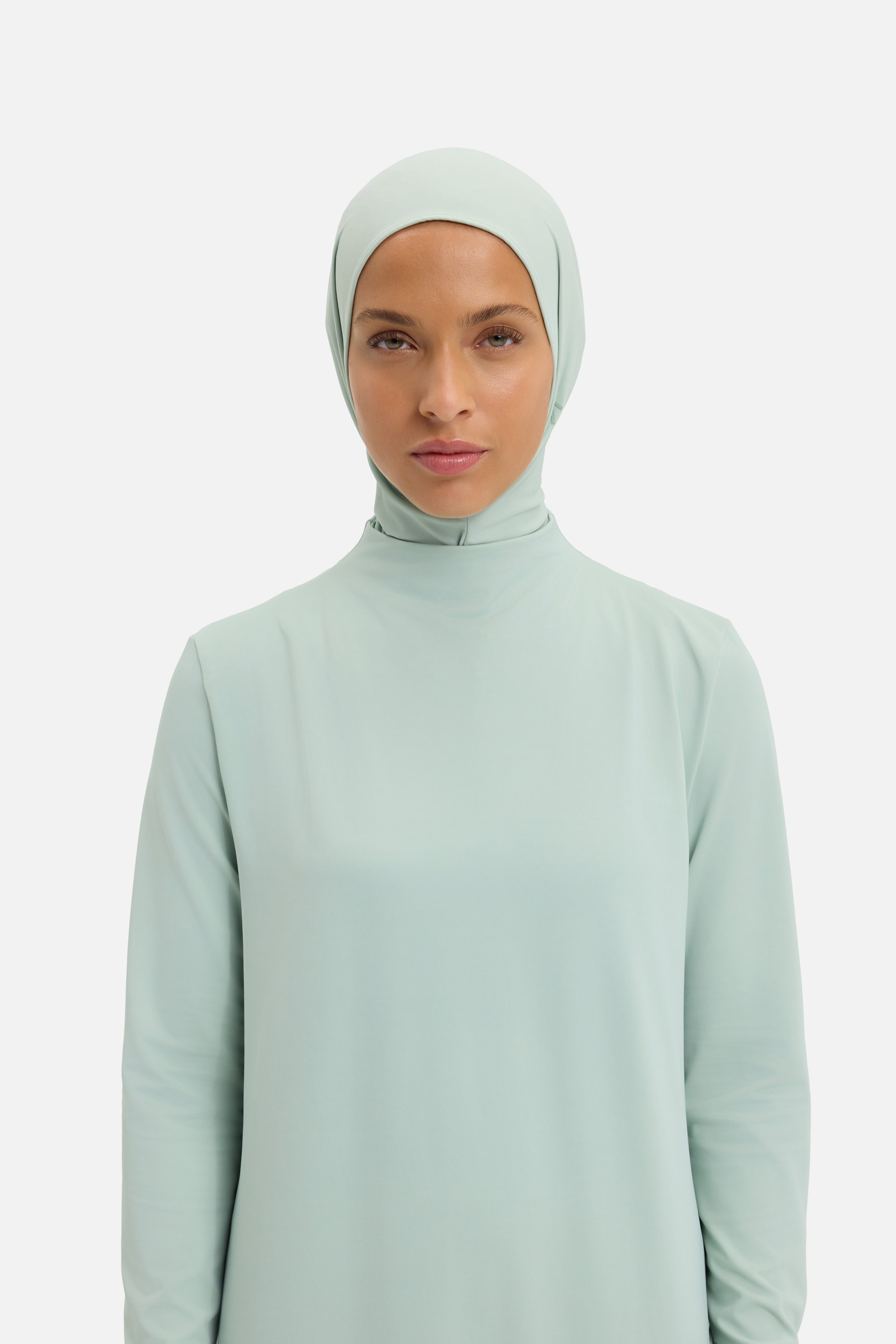 Swim Hijab | Aqua Gray