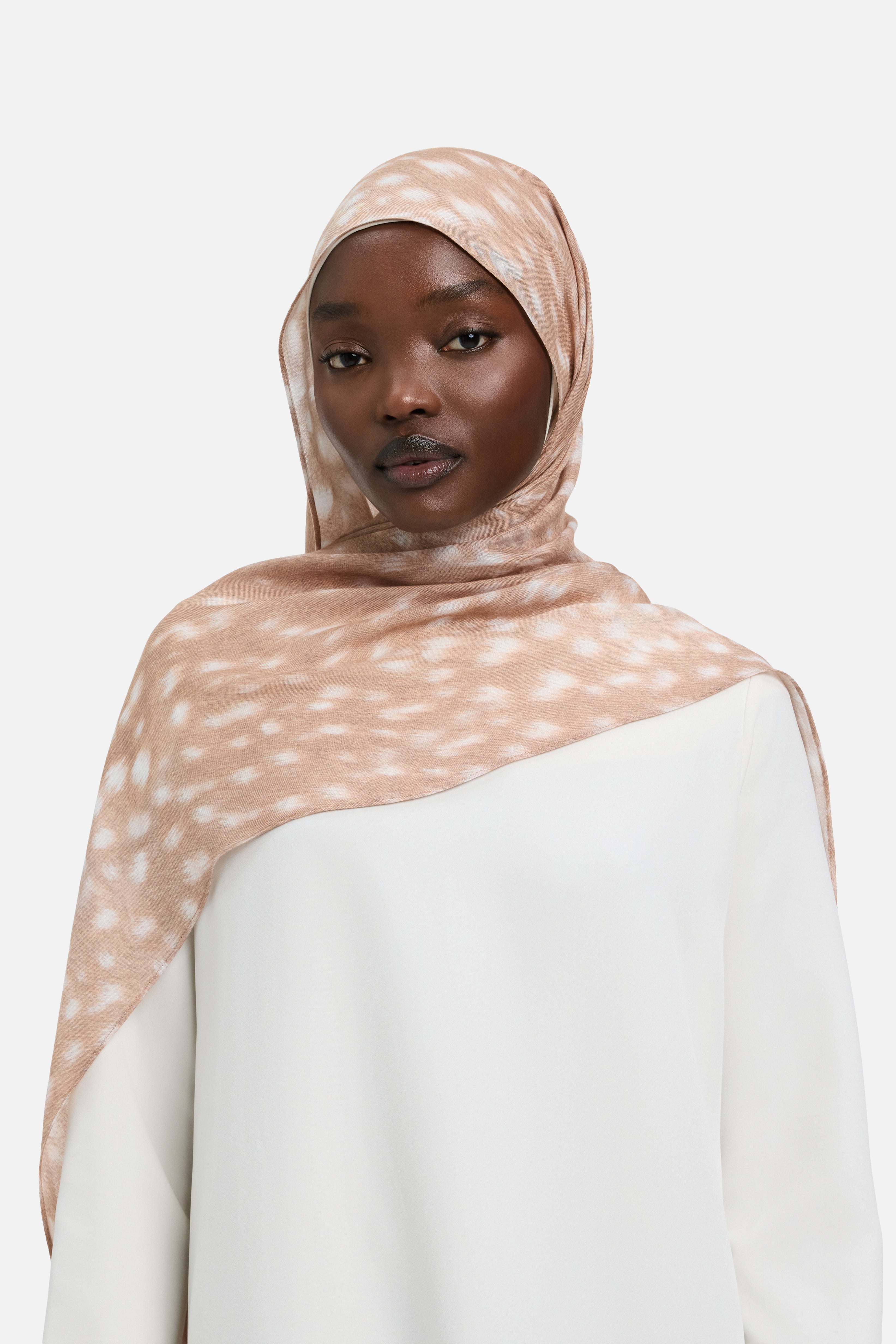 Weightless Woven Scarf | Bambi Print