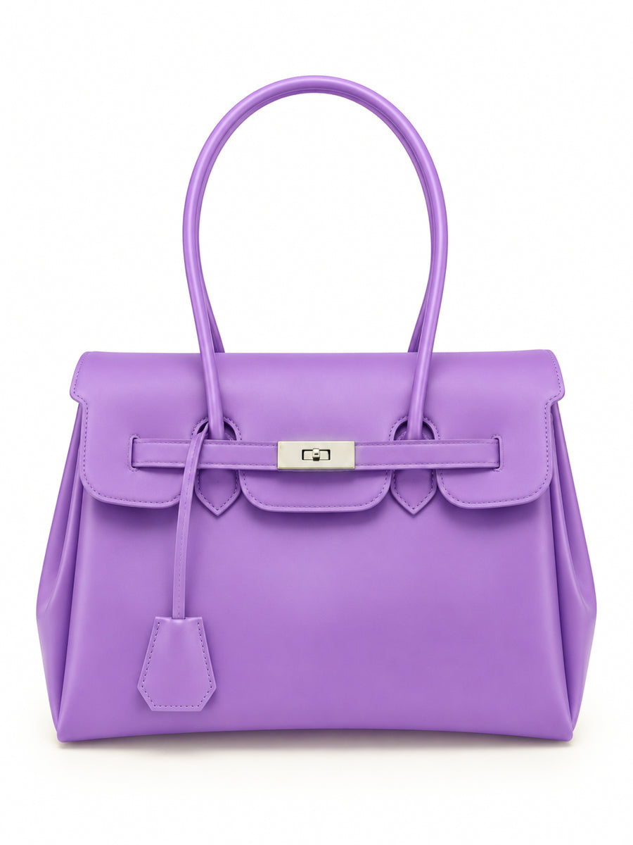 Frosted Violet Clear TPU Jelly Bag 35cm