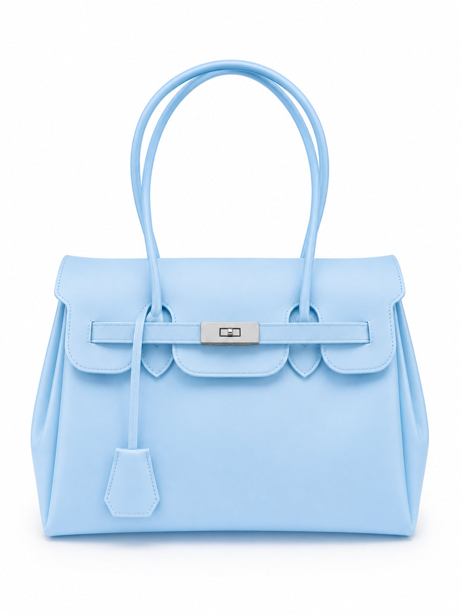 Sky Blue Clear TPU Jelly Bag 35cm