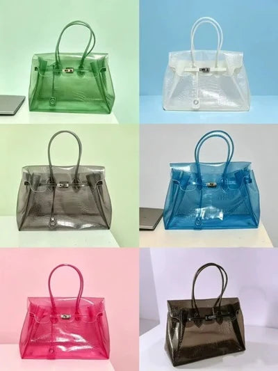 JELLY CROCODILE BAGS